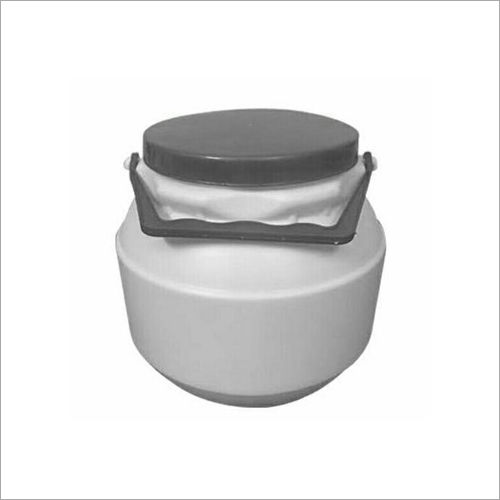 5 Kg Plain Dahi Matka HDPE Jars