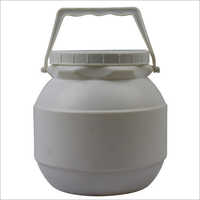 White Dahi Matka Hdpe Jars
