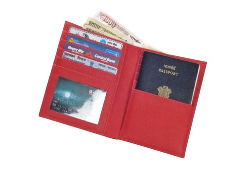 Pu Leather Passport Wallet