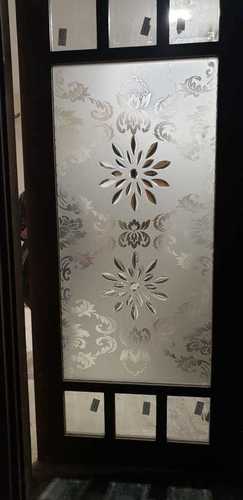 Glass Design Work - Rectangular 2.5x7 Feet | Elegant and Stylish Custom Art