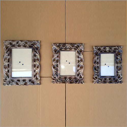 Mango Wood Photo Frame Set Of 3pcs