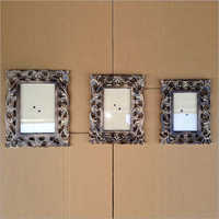 Mango Wood Photo Frame Set Of 3pcs