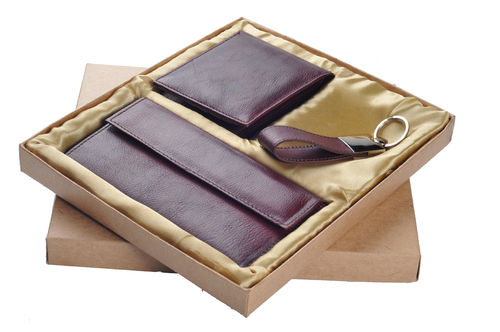 Goat Leather Gift Set