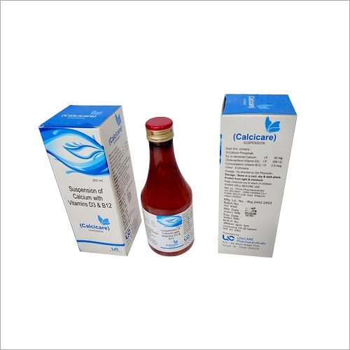 Calcium , Vitamin B12&D3 Suspension