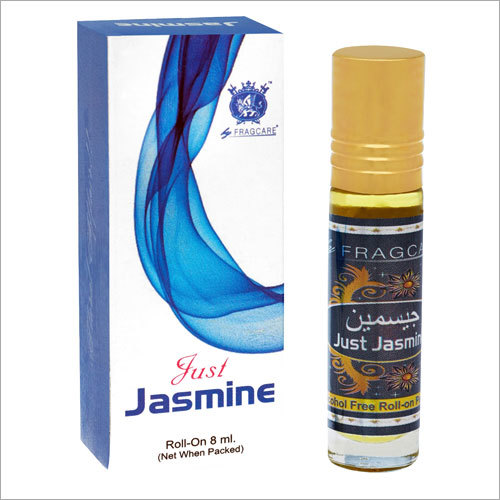 Just Jasmine Perfume - 99% Pure Essential Oil, Evocatively Powerful and Fragrant Aroma for Personal Care and Home Use