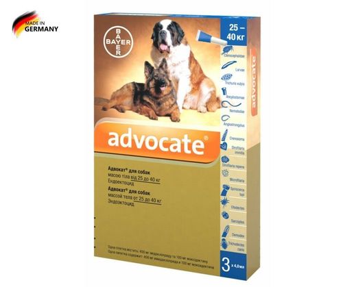 Advocate 4ml For Dog Imidaclopride 400mg Moxidectin