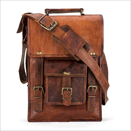 Leather Unisex Messenger Bag Leather Unisex Messenger Bag