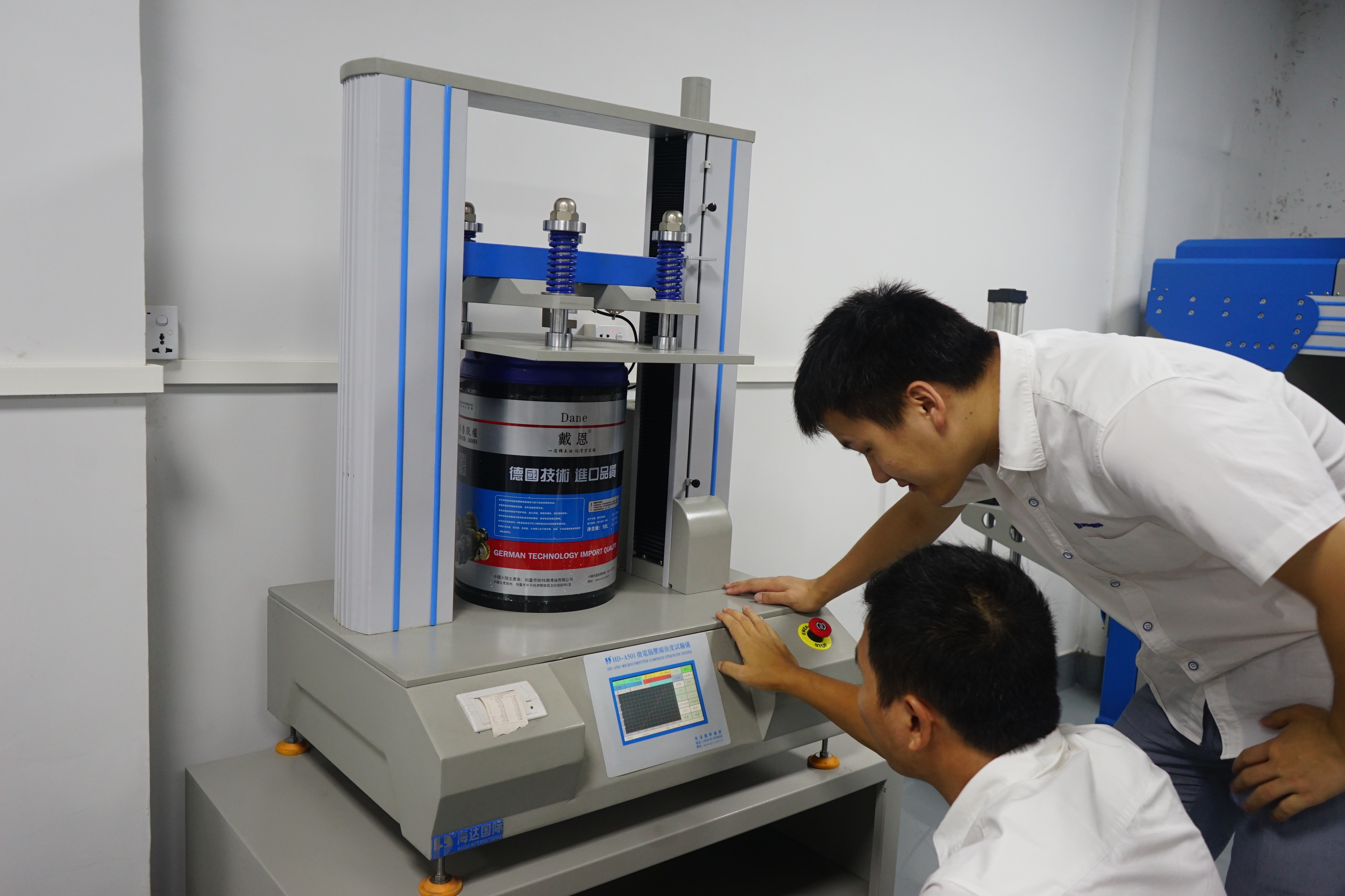 Packages Compression Testing Equipment