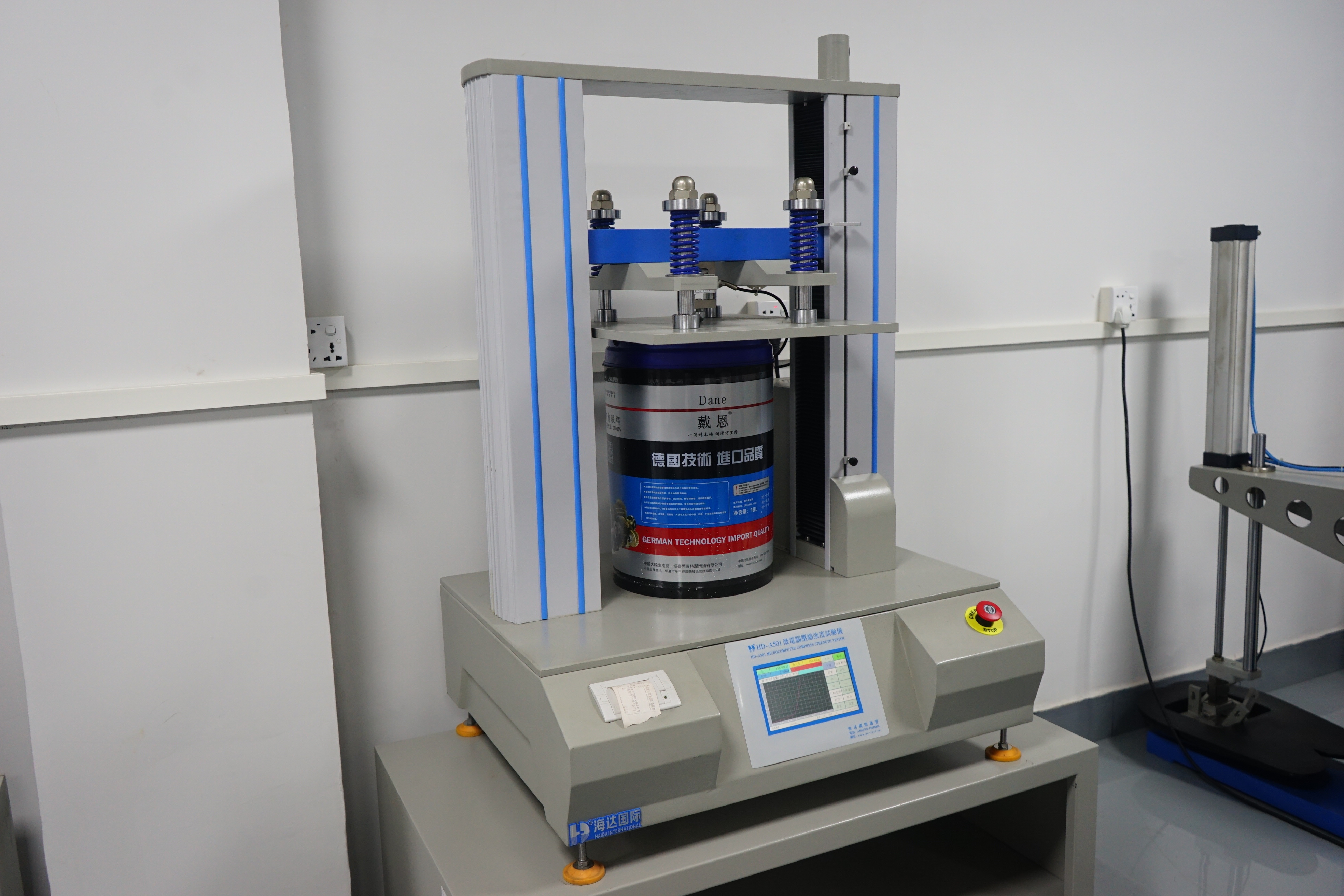 packages compression testing equipment