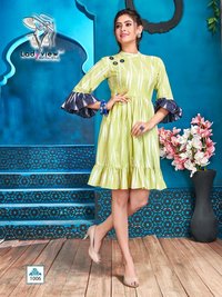 Designer Handloom Cotton Ikkat tunics