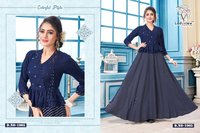Latest Designer Long Rayon Gown