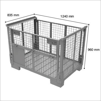 Steel Mesh Pallet Box