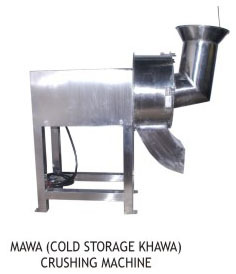 Mawa (Clod Storage Khawa) Crushing Machine Capacity: High