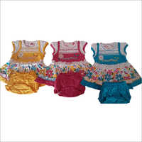 Girls Frocks - Pure Cotton, Sizes S/m/l, Vibrant Floral Prints | Highly Comfortable, Elegant Style For Girls Up To 3 Years