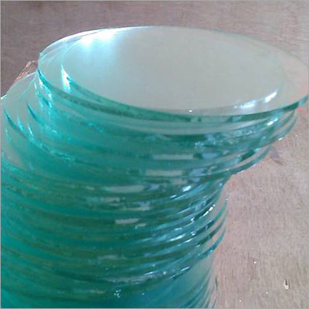 Transparent Toughened Glass Circle