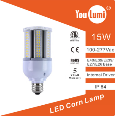 MINI LED Corn Bulb 15W 150LM/W IP64