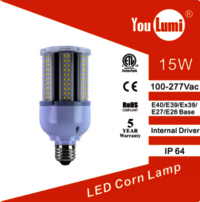 MINI LED Corn Bulb 15W 150LM/W IP64
