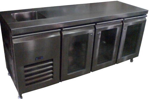 Under Counter Refrigerator With Sink Application: Commercial