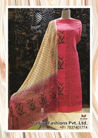 Block printing suit