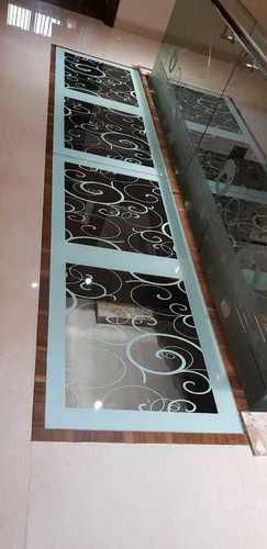 c - Security Glass | 7-18mm Thickness, Hollow Structure, Transparent Stained Glass for Home and Commercial Use, Clear Technique