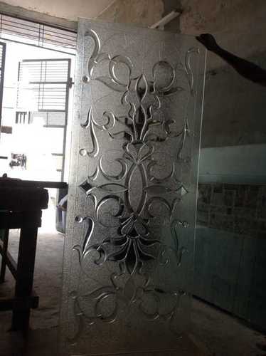 Clear Textured Art Glass - 5-10mm Thick, Transparent Solid Patterned Glass | Decorative Use for Cabinets, Doors, Windows, Furniture & Showcases