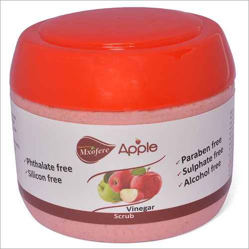 Silicon Free Apple Vinegar Scrub