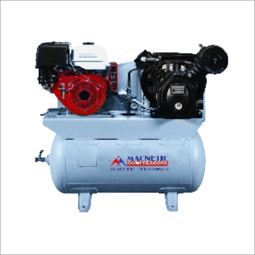 Two Stage Compressor - MS Steel & Cast Iron, 415 Watt , Electric Power Source, 18 Months Warranty, High Performance in Diverse Applications