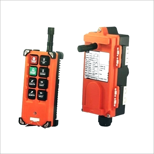Radio Remote Control - Plastic Material Orange Color | High Resolution Safety Monitor Easy to Operate Excellent Sensing Capability Long Life