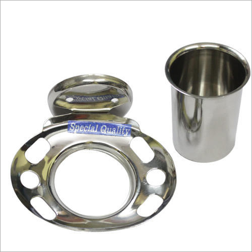 Stainless Steel Tumbler Holder - Standard Size | Rust-Proof, Durable Design for Bathroom and Kitchen Fixtures