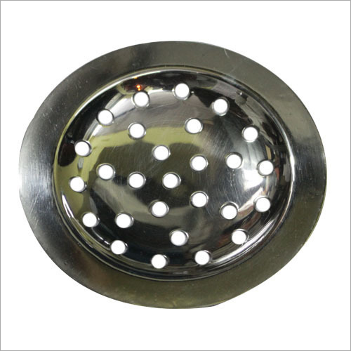 Stainless Steel Bathroom Jali - Round, Standard Size | Easy Installation, Eye-Catching Design, Larger Hole for Effective Waste Water Outlet
