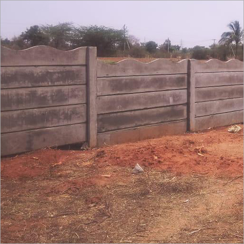 Precast RCC Compound Wall - Customized Dimensions Attractive Carvings | Easily Assembled Durable RCC Material Ideal for Security Fencing