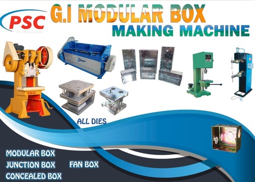 MS Modular Box Making Machine By P. S. CHEMICALS