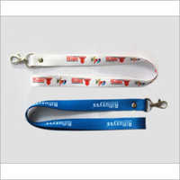 Digital - Multicolor Lanyard - Satin Nylon Fabric, One Sided Printed Design, Vibrant Blue Color For Enhanced Visibility And Style