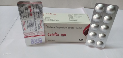 Cefixime Dispersible 100mg Tablets