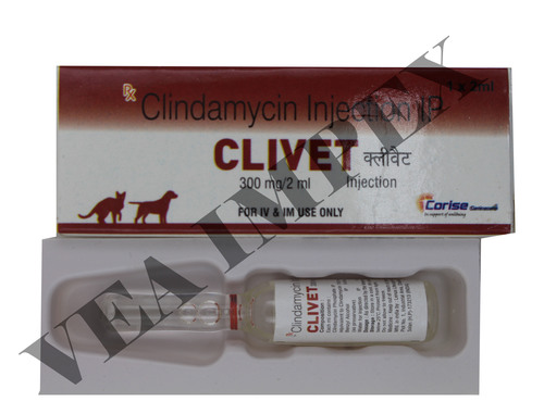 Clivet 300mg/2ml Clindamycin