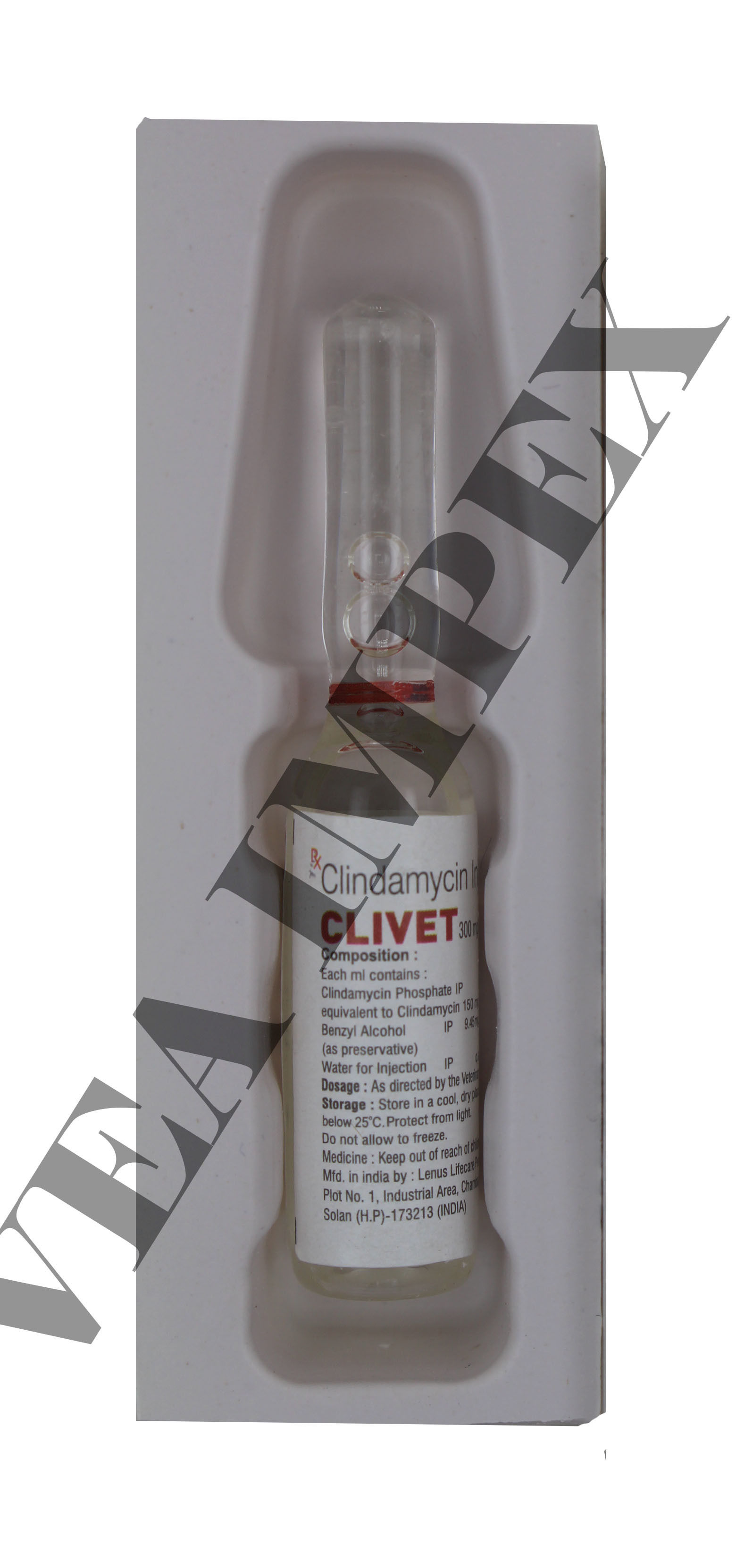 Clivet 300mg/2ml Clindamycin