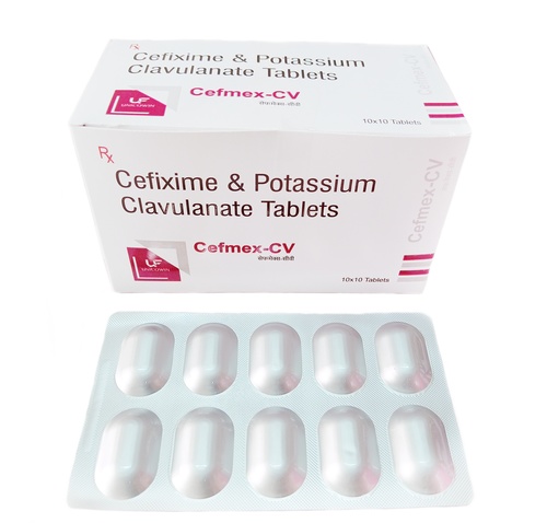 Cefixime 200mg & Potassium Clavulanate 125mg Tablets