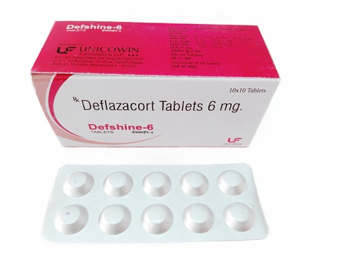 Deflazacort 6Mg Tablets General Medicines