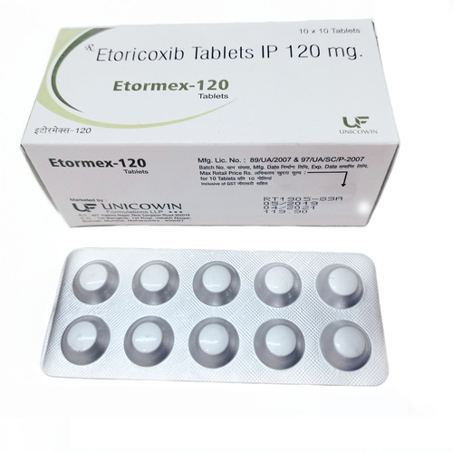 Etoricoxib 120mg Tablets