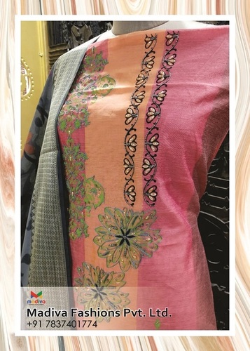 Block printed suit Block printed suit