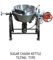 Sugar Chasni Kettle Tilting Type