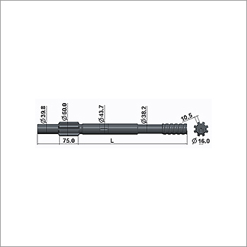 HL 600_45-600S-45 Rock Drill Shank Adapters HL 600_45-600S-45 Rock Drill Shank Adapters