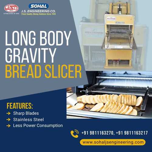 Long Body Gravity Bread Slicer