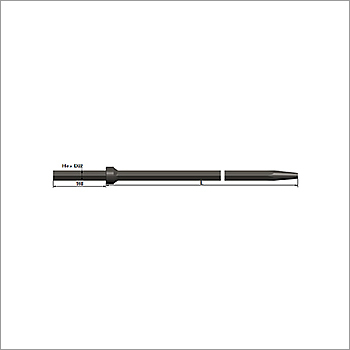 22 x 108 Rock Drill Taper Rod Shanks 22 x 108 Rock Drill Taper Rod Shanks