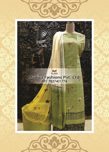 Block printed suit Block printed suit