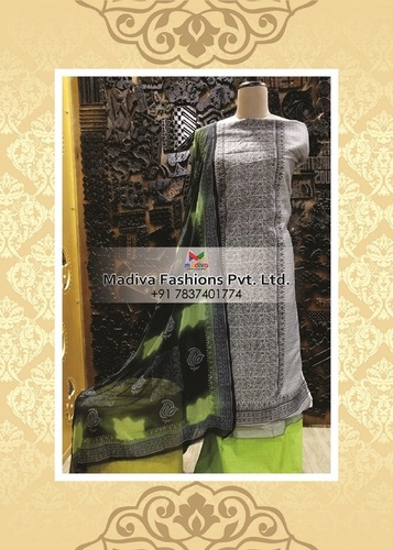 Block printed suit Block printed suit