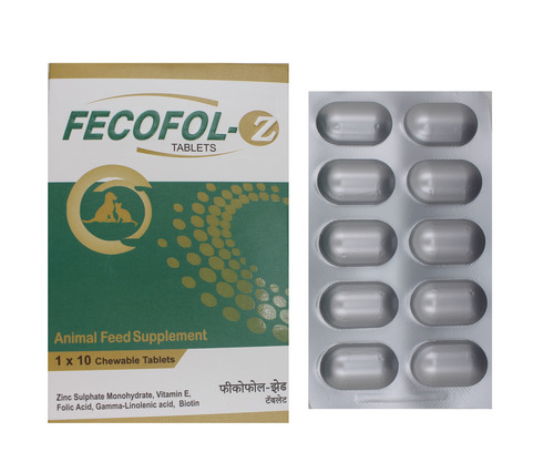 Fecofol Z Vitami E 100mg Folic Acid