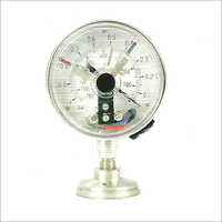 Electric Contact Gauges - Stainless Steel, 100mm Diameter | 0-10 Bar Pressure Range, ±1% Accuracy, G1/4 Connection