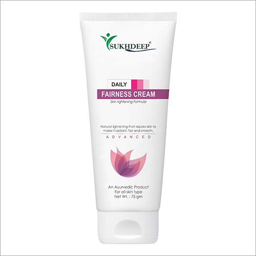 Fairness Cream - Ayurvedic Skin Lightening Formula for Adults and Children 2-18 Years Moisturizes and Nourishes with Sun Protection