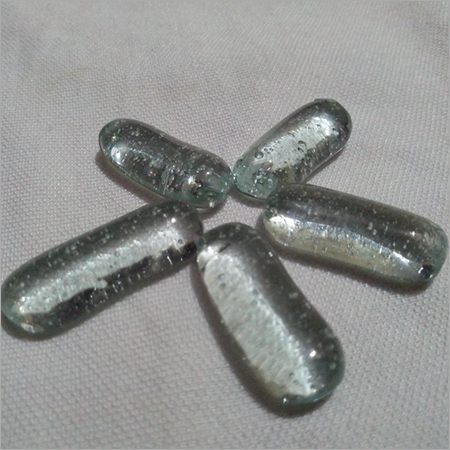 Clear Capsules - 43mm Size , Bright Color for Fashion Applications